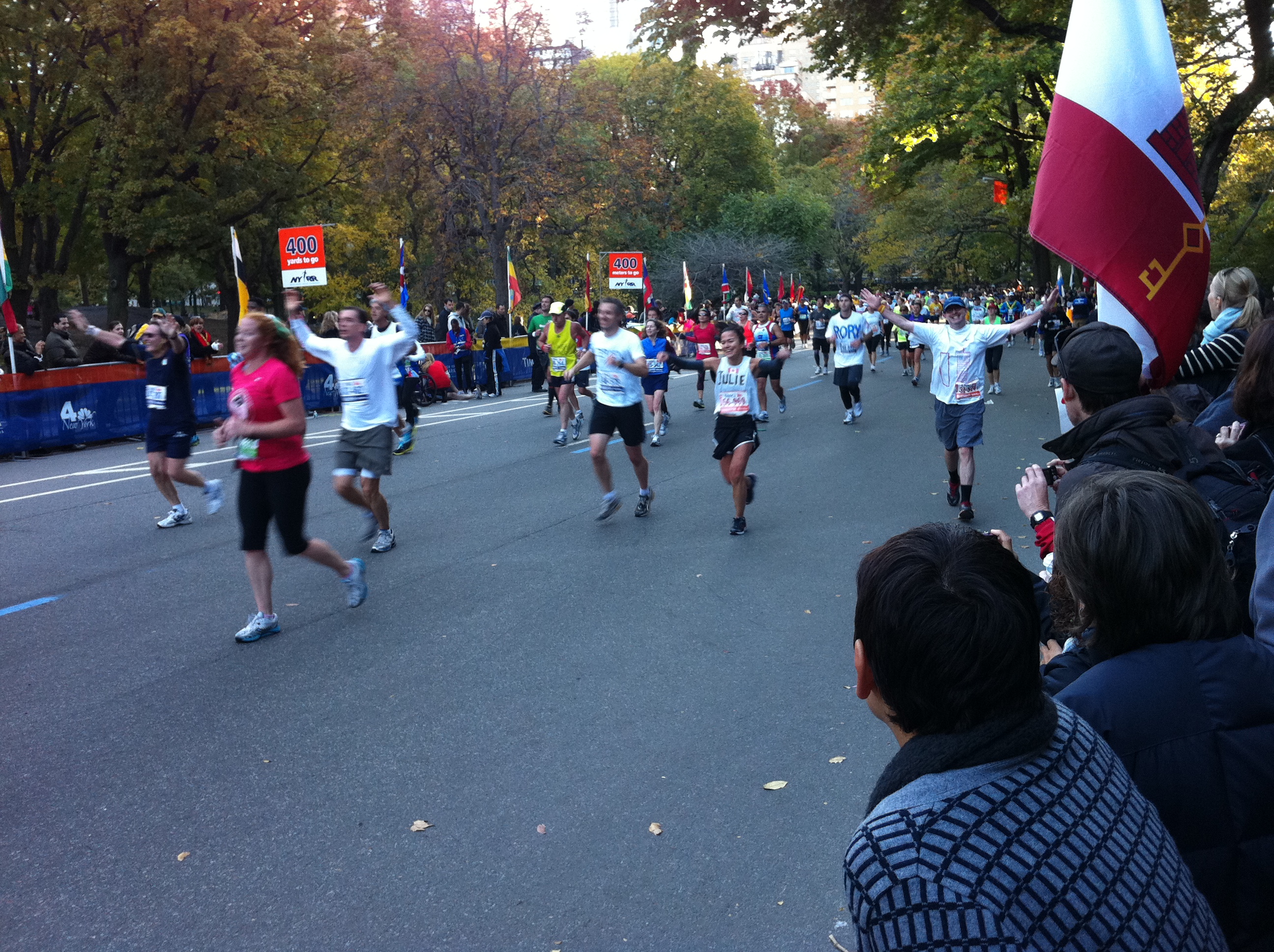 Hjältar i New York Marathon