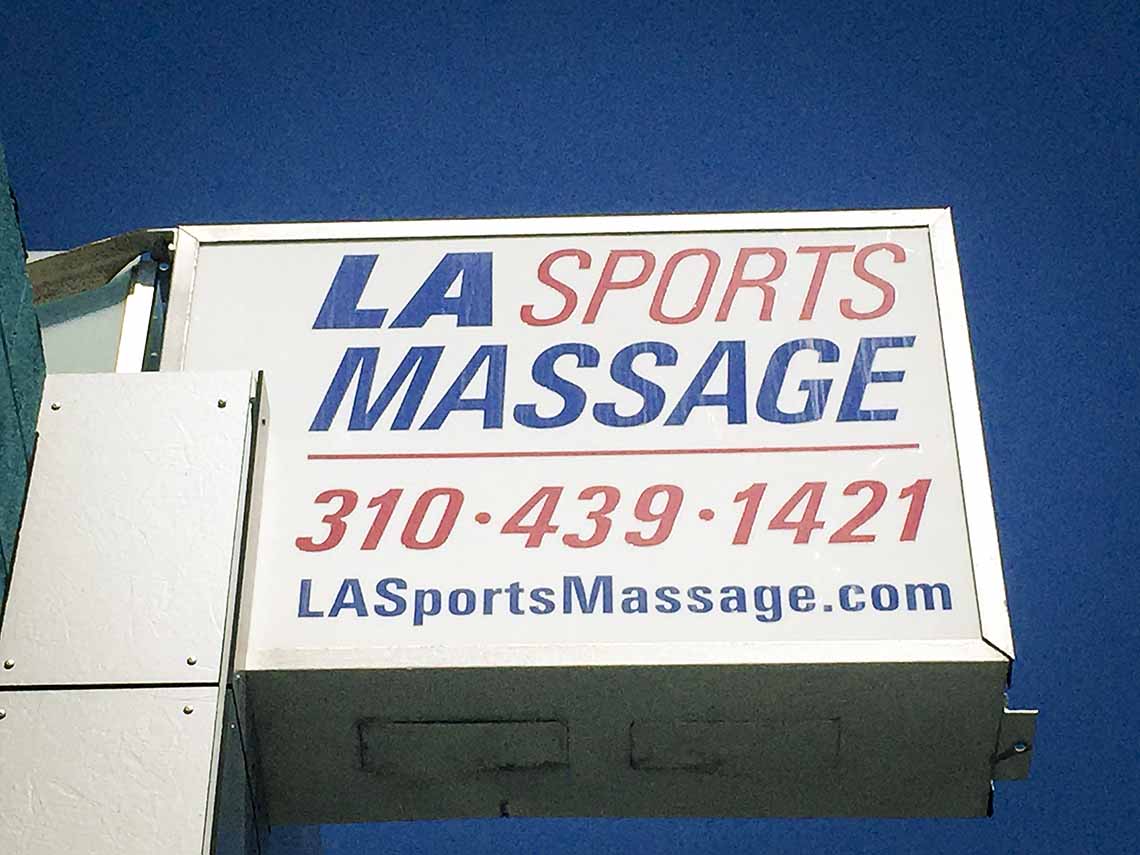 La Sports Massage Venice Beach California