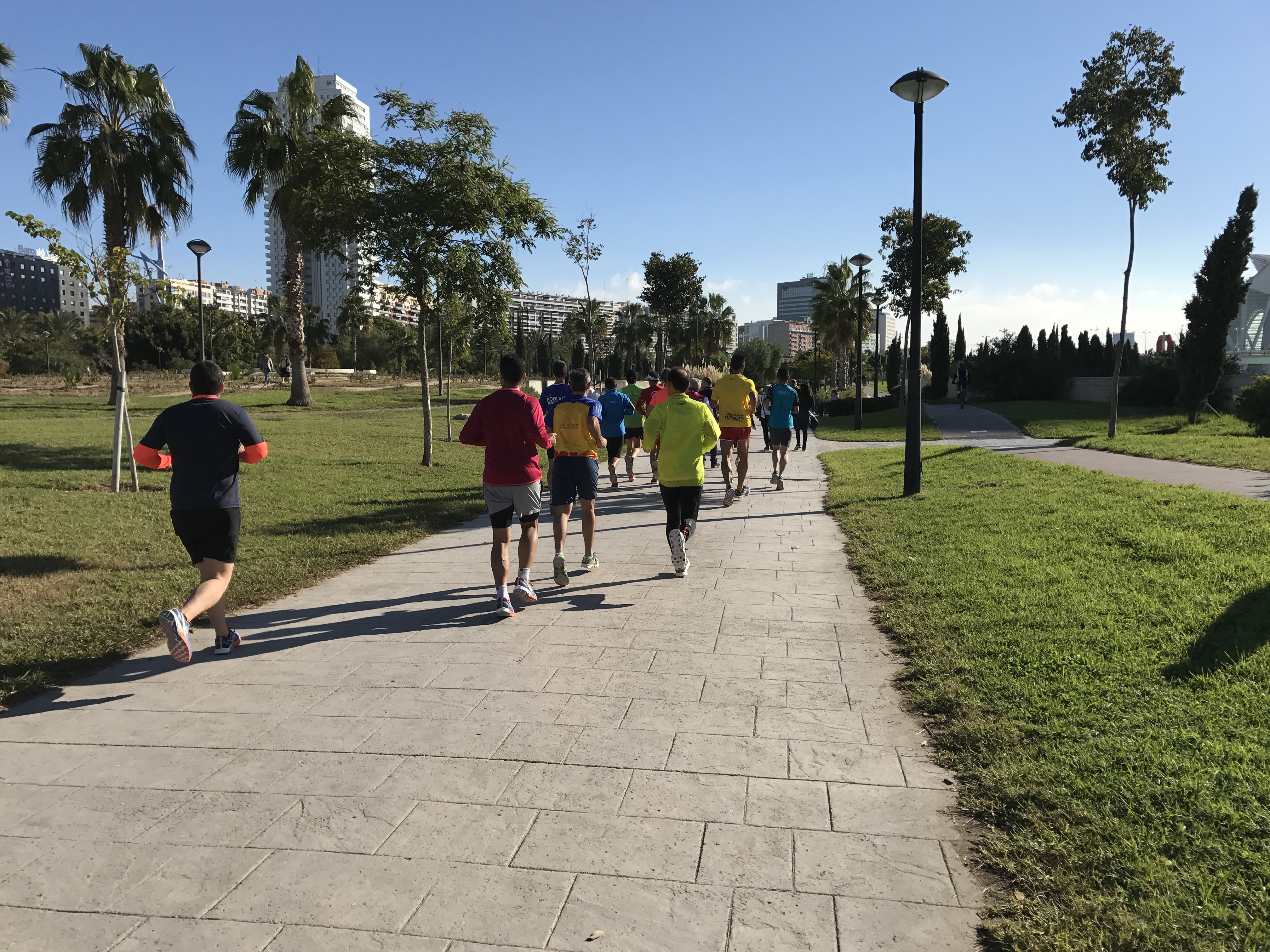 Löpning i Valencia